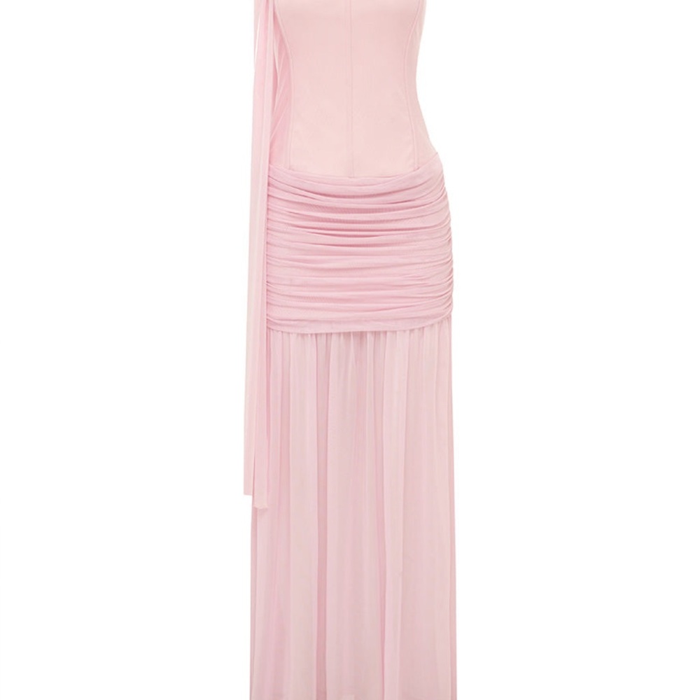 Elegant Pink Evening Gown Runaway The Label